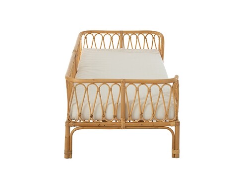 Diivan PIERRE helepruun, 186x77xH55 cm