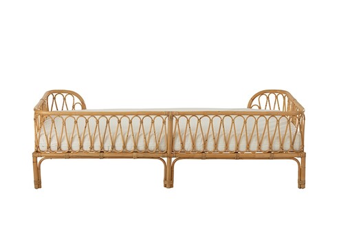 Diivan PIERRE helepruun, 186x77xH55 cm