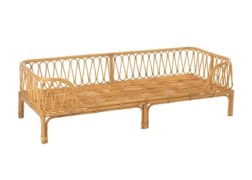 Diivan PIERRE helepruun, 186x77xH55 cm