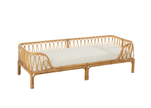 Diivan PIERRE helepruun, 186x77xH55 cm