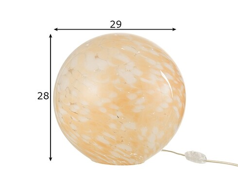 Lauavalgusti MELISSA beež, 29x29xH28 cm