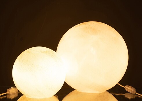 Lauavalgusti PEARL valge, 29x29xH28 cm