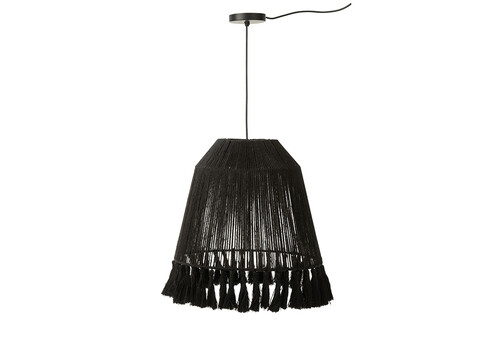 Rippvalgusti CELIA must, 53x53xH53 cm, E27