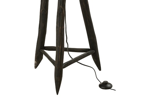 Põrandavalgusti ARTHUR must, 42x42xH176 cm, E27