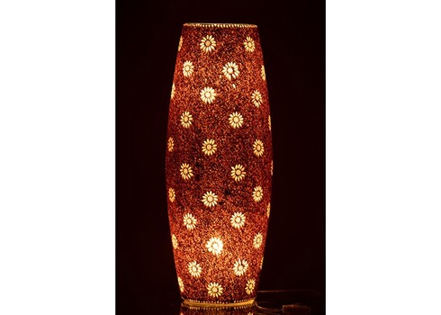 Põrandavalgusti BRAM beež, 25x25xH60 cm, E27