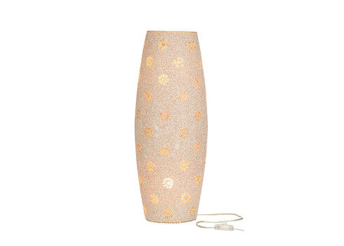 Põrandavalgusti BRAM beež, 25x25xH60 cm, E27