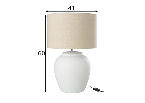 Lauavalgusti MELI valge, 41x41xH60 cm, E27