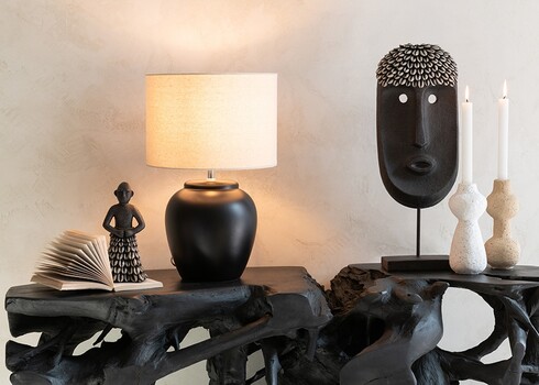 Lauavalgusti MELI must, 41x41xH60 cm, E27