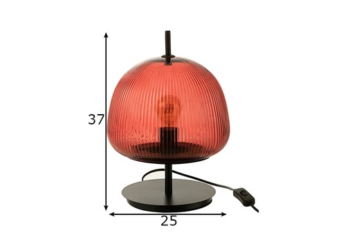 Lauavalgusti OASIS punane, 25x25xH37 cm, E27