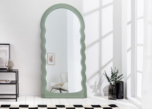 Peegel WAVE salveiroheline, 80x4xH160 cm