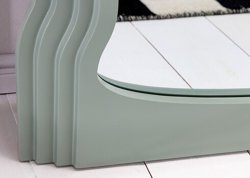 Peegel WAVE salveiroheline, 80x4xH160 cm