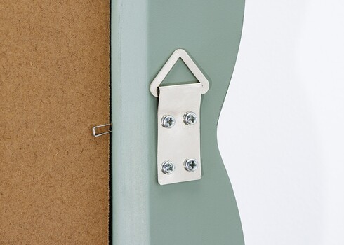 Peegel WAVE salveiroheline, 80x4xH160 cm