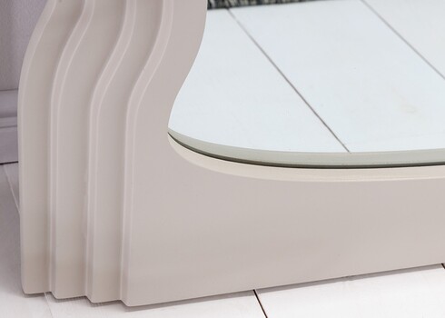 Peegel WAVE beež, 80x4xH160 cm