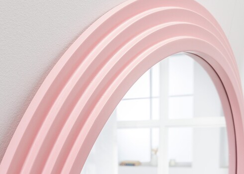 Peegel WAVE roosa, 80x4xH160 cm