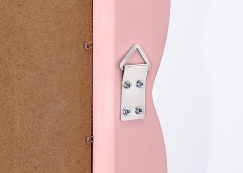 Peegel WAVE roosa, 80x4xH160 cm