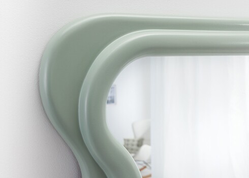 Peegel CURVY salveiroheline, 70x5xH160 cm