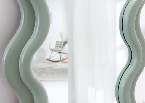 Peegel CURVY salveiroheline, 70x5xH160 cm