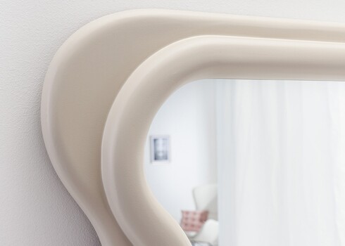 Peegel CURVY beež, 70x5xH160 cm
