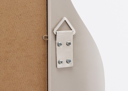 Peegel CURVY beež, 70x5xH160 cm