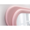Peegel CURVY roosa, 70x5xH160 cm