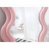 Peegel CURVY roosa, 70x5xH160 cm