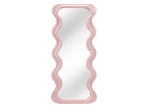 Peegel CURVY roosa, 70x5xH160 cm