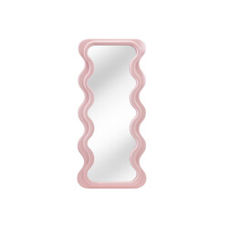 Peegel CURVY roosa, 70x5xH160 cm