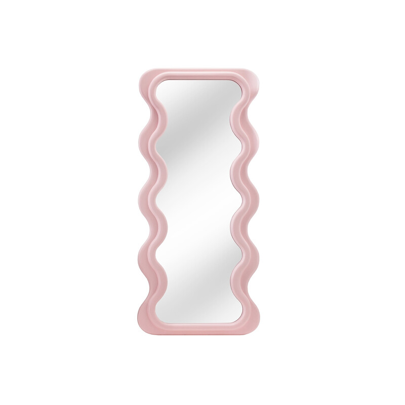 Peegel CURVY roosa, 70x5xH160 cm