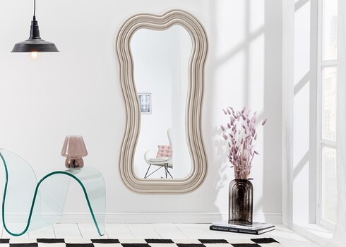 Peegel ALICE beež, 52x3xH100 cm