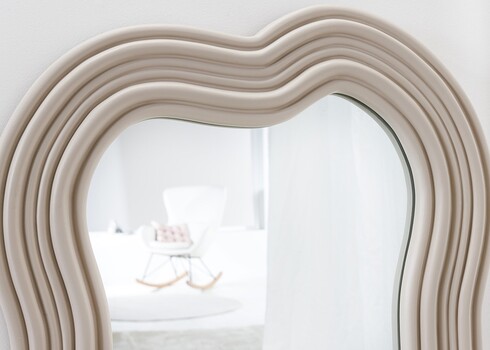 Peegel ALICE beež, 52x3xH100 cm