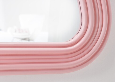 Peegel ALICE roosa, 52x3xH100 cm