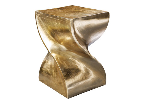 Abilaud TWIST kuldne, 30x30xH45 cm