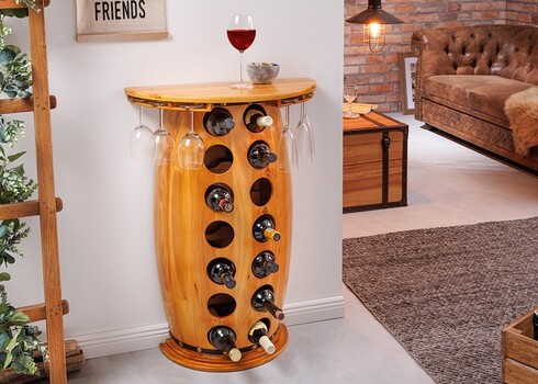 Veiniriiul BODEGA mänd, 60x30xH84 cm