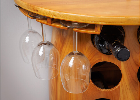 Veiniriiul BODEGA mänd, 60x30xH84 cm