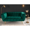 Diivan NOBLESSE smaragdroheline, 165x90xH80 cm