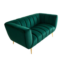 Diivan NOBLESSE smaragdroheline, 165x90xH80 cm