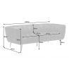 Diivan NOBLESSE hall, 225x90xH80 cm
