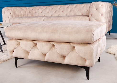 Tumba MODERN BAROQUE beež, 92x62xH45 cm