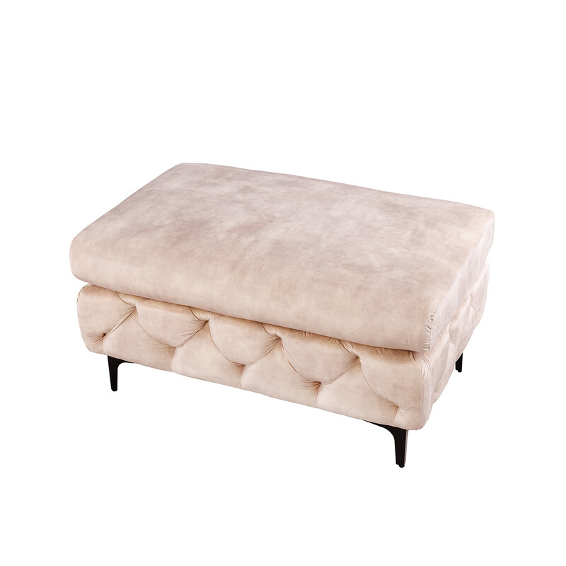 Tumba MODERN BAROQUE beež, 92x62xH45 cm