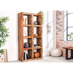 Riiul MAKASSAR sheesham, 90x40xH180 cm