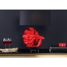 Lauavalgusti CROWNTAIL punane / must, 50x50xH64 cm