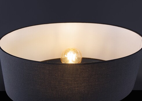 Lauavalgusti CROWNTAIL punane / must, 50x50xH64 cm