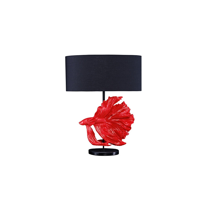 Lauavalgusti CROWNTAIL punane / must, 50x50xH64 cm