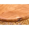 Abilaudade komplekt LEAF kuldne / akaatsia, 2 tk