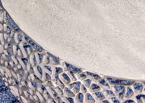 Abilaudade komplekt LEAF hõbe, 2 tk