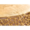 Diivanilaud LEAF kuldne, 73x73xH31 cm