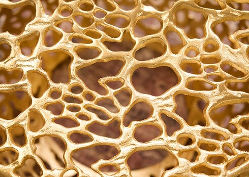 Diivanilaud LEAF kuldne, 53x53xH38 cm