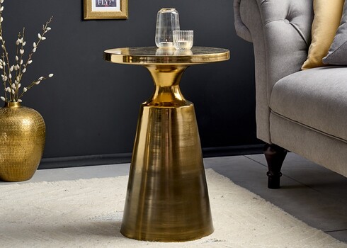 Diivanilaud ABSTRACT kuldne, 38x38xH57 cm