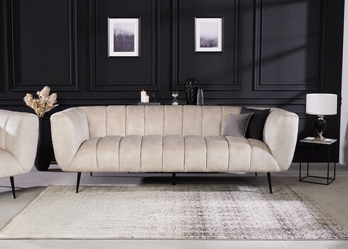 Diivan NOBLESSE beež, 225x90xH80 cm