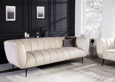 Diivan NOBLESSE beež, 225x90xH80 cm